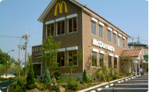 自然風庭園カフェ